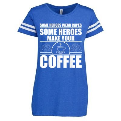 Cool Barista For Men Women Espresso Latte Art Coffee Beans Enza Ladies Jersey Football T-Shirt