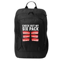 Cool Bacon For Pork Food Meat Lovers Foodie City Backpack