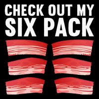 Cool Bacon For Pork Food Meat Lovers Foodie 7-Panel Snapback Hat