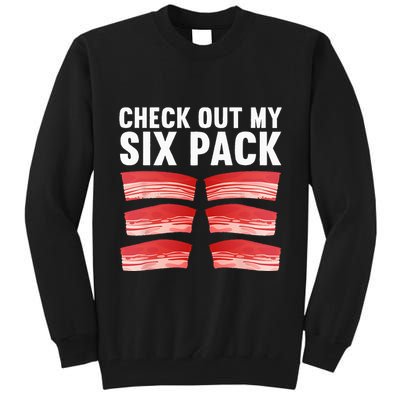 Cool Bacon For Pork Food Meat Lovers Foodie Tall Sweatshirt