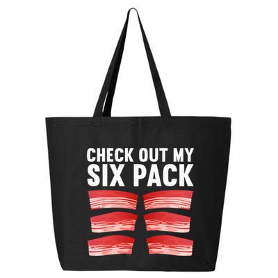 Cool Bacon For Pork Food Meat Lovers Foodie 25L Jumbo Tote