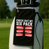 Cool Bacon For Pork Food Meat Lovers Foodie Golf Towel