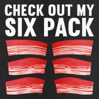 Cool Bacon For Pork Food Meat Lovers Foodie Golf Towel