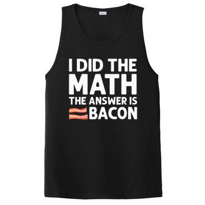 Cool Bacon For Math Foodie Bacon Strips Eggs Meat PosiCharge Competitor Tank