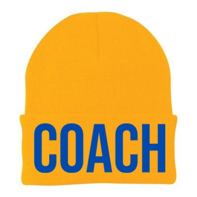 Coach Blue Funny Gift Knit Cap Winter Beanie