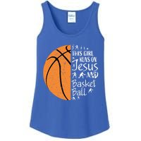 Christian Basketball Funny Gift N Jesus Sayings Gift Ladies Essential Tank