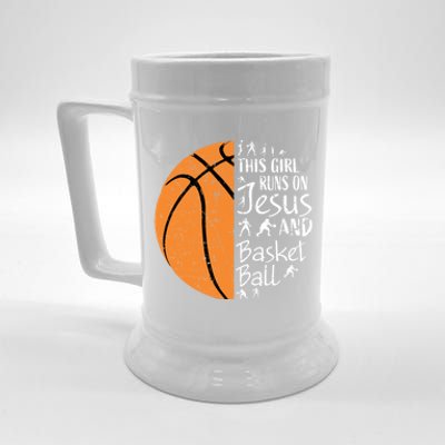 Christian Basketball Funny Gift N Jesus Sayings Gift Beer Stein