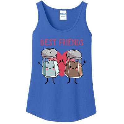 Cute Best Friends Salt And Pepper Funny Gift Ladies Essential Tank