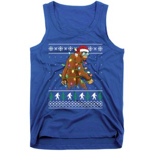 Christmas Bigfoot Funny Ugly Xmas Great Gift Tank Top