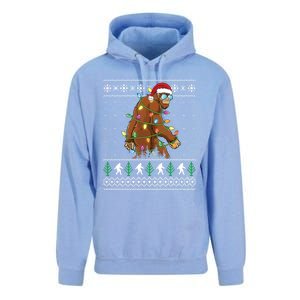 Christmas Bigfoot Funny Ugly Xmas Great Gift Unisex Surf Hoodie