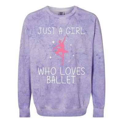 Cool Ballet For Ballerina Dance Ballet Dancer Colorblast Crewneck Sweatshirt