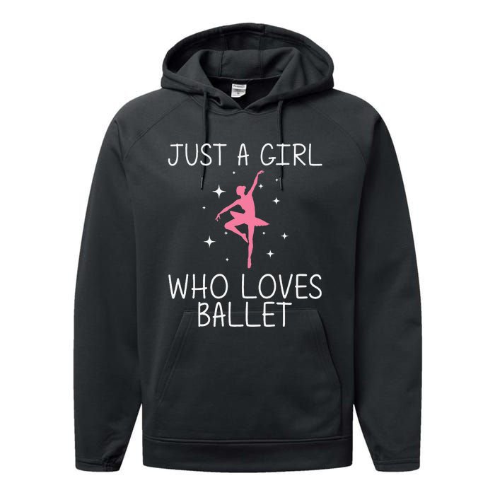 Cool Ballet For Ballerina Dance Ballet Dancer Performance Fleece Hoodie