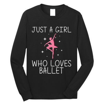 Cool Ballet For Ballerina Dance Ballet Dancer Long Sleeve Shirt