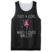 Cool Ballet For Ballerina Dance Ballet Dancer Mesh Reversible Basketball Jersey Tank