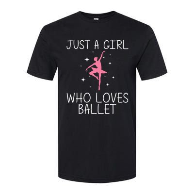 Cool Ballet For Ballerina Dance Ballet Dancer Softstyle CVC T-Shirt