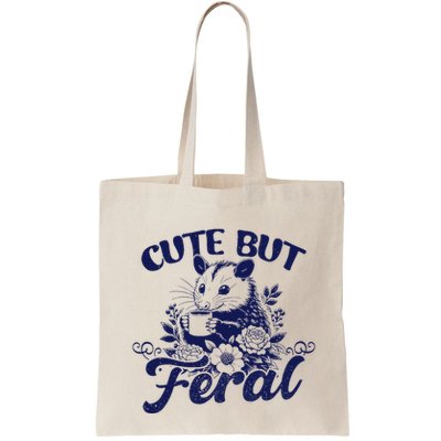 Cute But Feral Possum Outfits Funny Opossum Bag