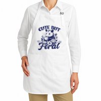 Cute But Feral Possum Outfits Funny Opossum Apron