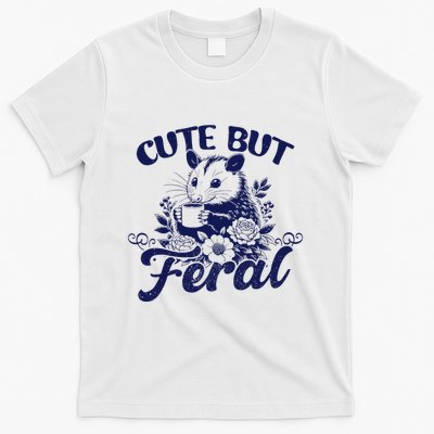 Cute But Feral Possum Outfits Funny Opossum T-Shirt
