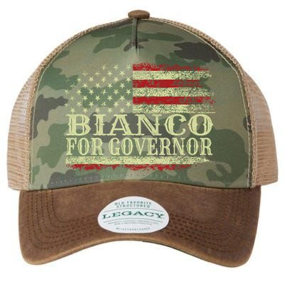 Chad Bianco For Governor Bianco For California Governor Legacy Tie Dye Trucker Hat