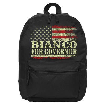 Chad Bianco For Governor Bianco For California Governor 16 in Basic Backpack