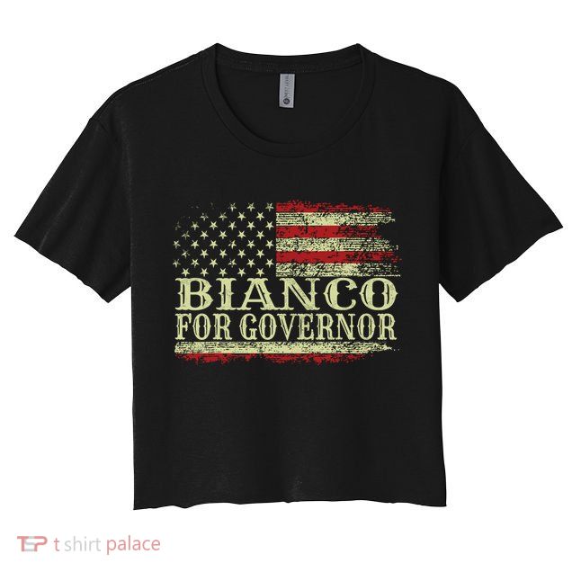 Chad Bianco For Governor Bianco For California Governor Crop Top