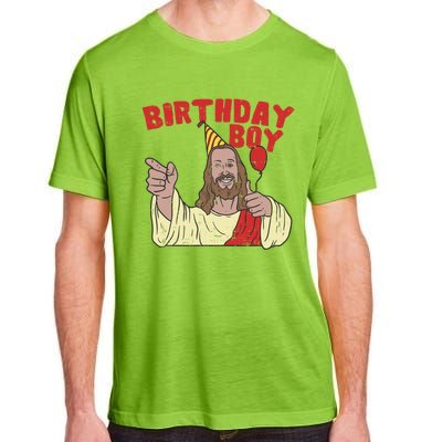 Christmas Birthday Funny Jesus Religion Christian Gift Adult ChromaSoft Performance T-Shirt