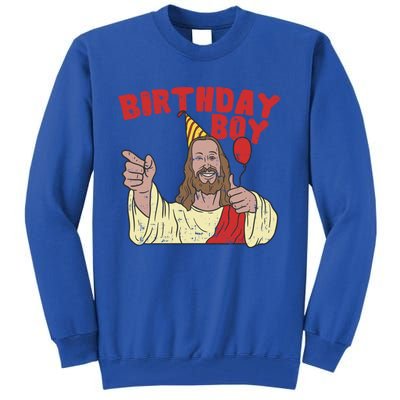 Christmas Birthday Funny Jesus Religion Christian Gift Tall Sweatshirt