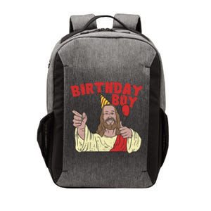 Christmas Birthday Funny Jesus Religion Christian Gift Vector Backpack