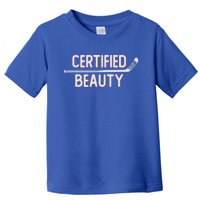 Certified Beauty Funny Ice Hockey Slang Wheel Snipe Celly Cool Gift Toddler T-Shirt