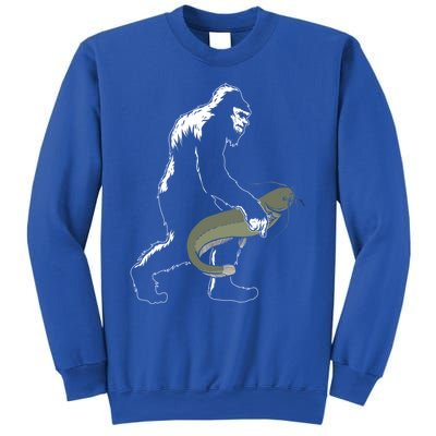 Catfish Bigfoot Fisher Fishing Fisher Catfishing Meaningful Gift Sweatshirt