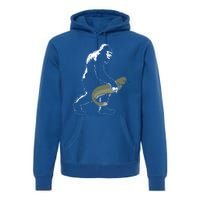 Catfish Bigfoot Fisher Fishing Fisher Catfishing Meaningful Gift Premium Hoodie