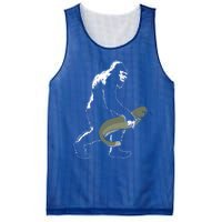 Catfish Bigfoot Fisher Fishing Fisher Catfishing Meaningful Gift Mesh Reversible Basketball Jersey Tank