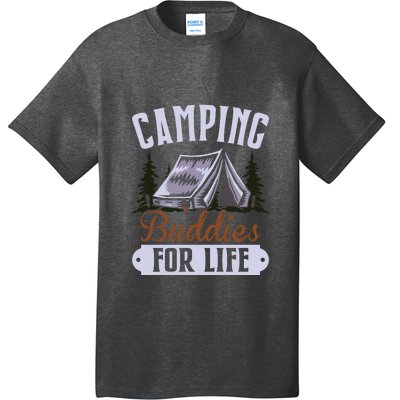 Camping Buddies For Life Gift Camping Lover Wilderness T-Shirt