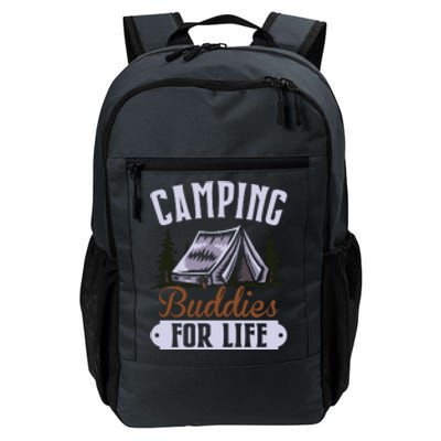 Camping Buddies For Life Gift Camping Lover Wilderness Daily Commute Backpack