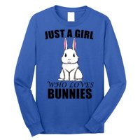 Cute Bunny Fan Rabbit Rodent Cute Gift Long Sleeve Shirt