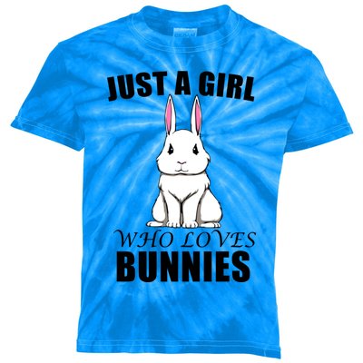 Cute Bunny Fan Rabbit Rodent Cute Gift Kids Tie-Dye T-Shirt