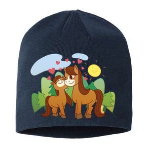 Cute Best Friend Horses Sustainable Beanie