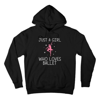 Cool Ballet For Girl Ballerina Dance Ballet Dancer Hoodie