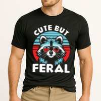 Cute But Feral Racoon With Sunglasses Performance Shirt