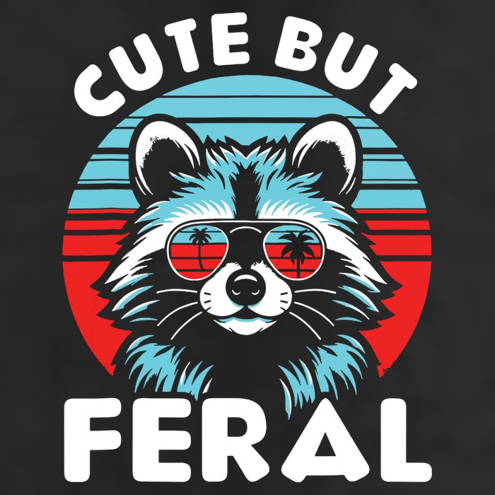 Cute But Feral Racoon With Sunglasses 15oz Campfire Ceramic Mug
