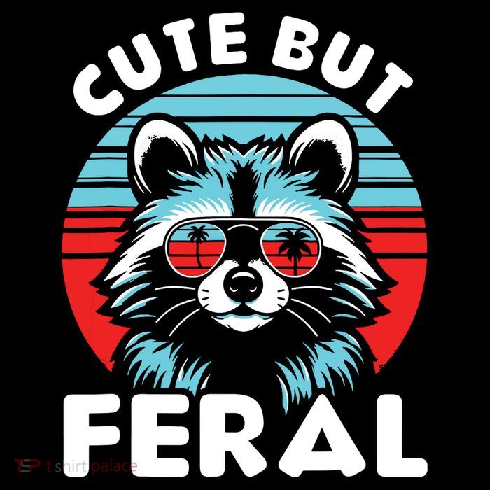 Cute But Feral Racoon With Sunglasses Zip Tote Bag
