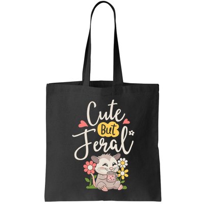 Cute But Feral Opossum Funny Possum Lovers Rodent Bag