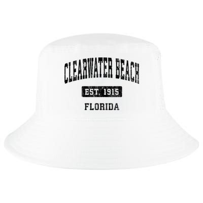 Clearwater Beach Florida Fl Vintage Sports Established Cool Comfort Performance Bucket Hat