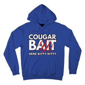 Cougar Bait Funny Halloween Costume Older Woman Younger Man Hoodie