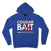 Cougar Bait Funny Halloween Costume Older Woman Younger Man Hoodie