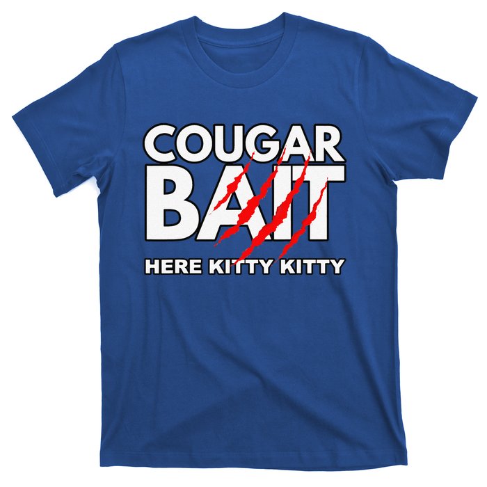 Cougar Bait Funny Halloween Costume Older Woman Younger Man T-Shirt