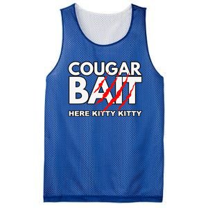 Cougar Bait Funny Halloween Costume Older Woman Younger Man Mesh Reversible Basketball Jersey Tank