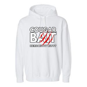 Cougar Bait Funny Halloween Costume Older Woman Younger Man Garment-Dyed Fleece Hoodie