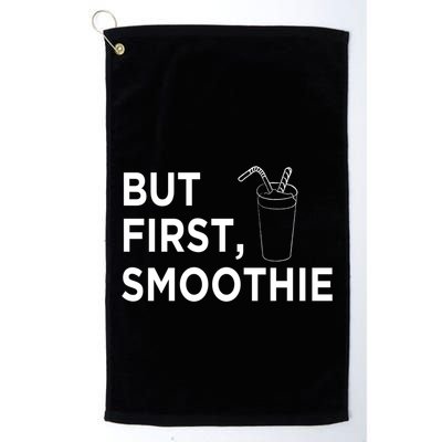 Cool But First Smoothie Fruit Lover Fitness Junkies Gift Great Gift Golf Towel