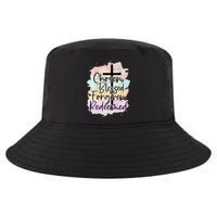 Chosen Blessed Forgiven Redeemed Christian Cross Jesus Cute Cool Comfort Performance Bucket Hat